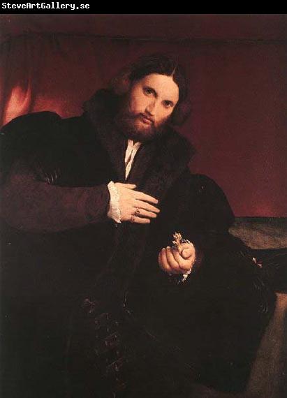 Lorenzo Lotto Man with a Golden Paw